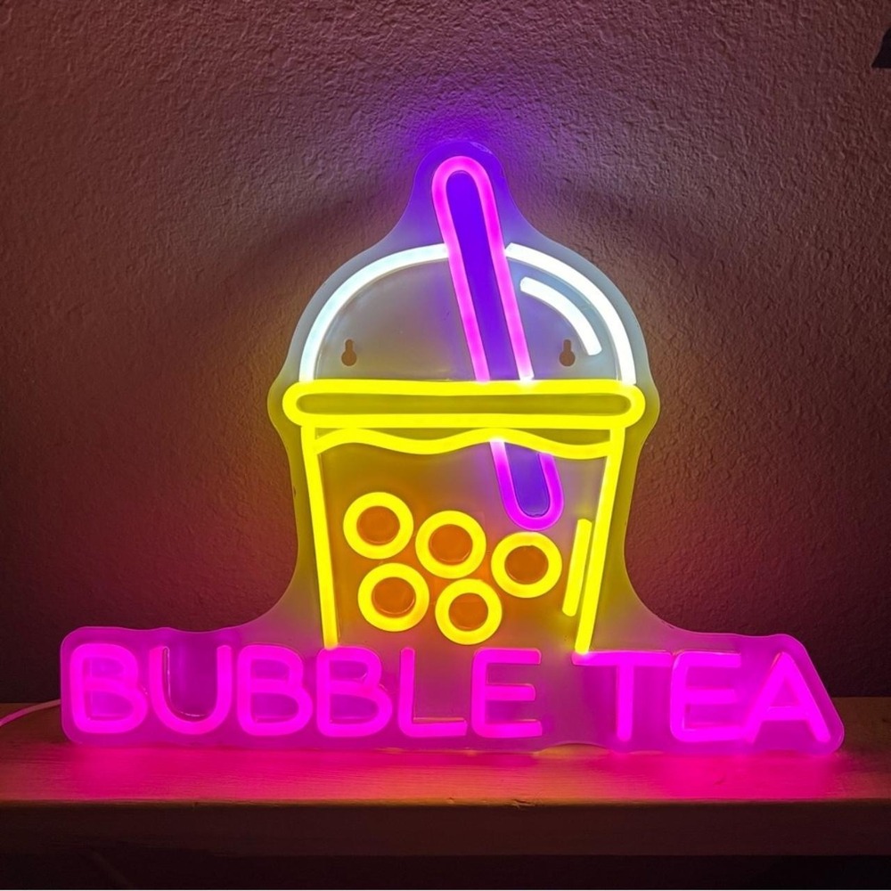 LED Bubble Tea Sign